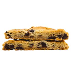 Chocolate chip cookie, with dark chocolate chips