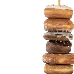 Choose your six favorite doughnuts from our tempting selection and create a personalized box of sweetness. Perfect for sharing or a solo treat!
