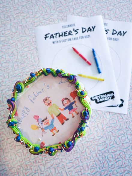 A Special Father's Day Cake. West Town Bakery can bring your specialty cake to life.